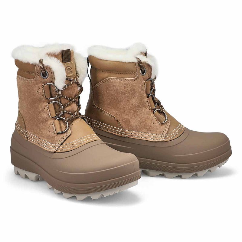 Botte d'hiver imperméable LAUREN LO, fossile, femmes