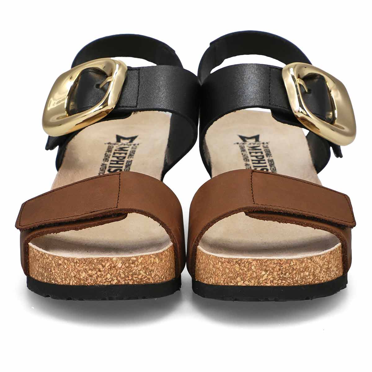 Women's Leandre Footbed Wedge Sandal - Dark Brown