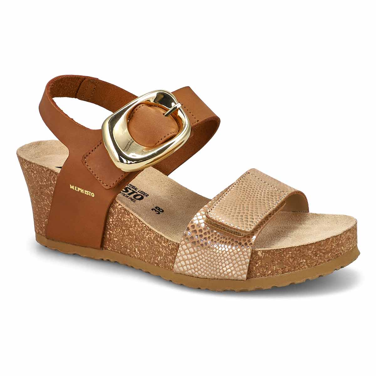 Women's Leandre Footbed Wedge Sandal - Light Sand