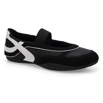 Basket Mary Jane LETTIE, noir/blanc, femmes