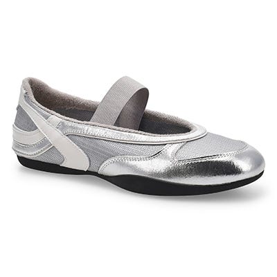Lds Lettie Mary Jane Sneaker - Metallic