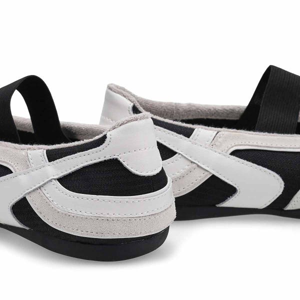 Basket Mary Jane LETTIE, blanc/noir, femmes