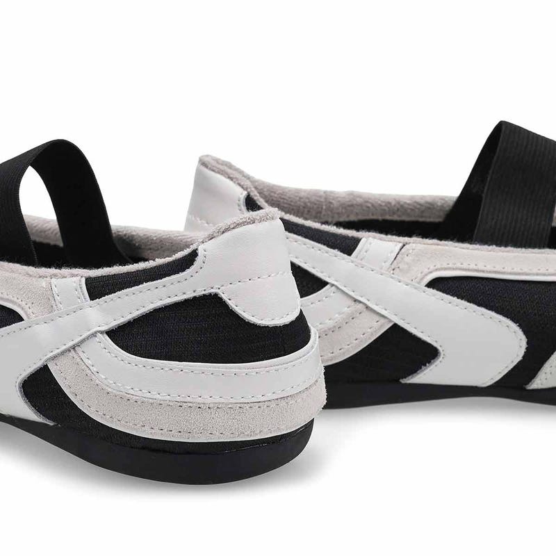 Basket Mary Jane LETTIE, blanc/noir, femmes