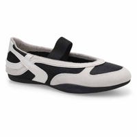 Basket Mary Jane LETTIE, blanc/noir, femmes