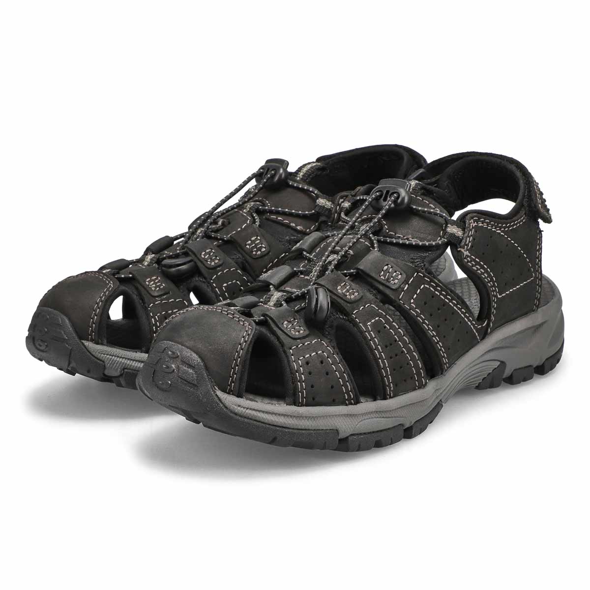 SoftMoc Men's Linus 2 Fisherman Sandal - Bla | SoftMoc.com