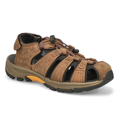 Mns Linus 2 Fisherman Sandal - Dark Taupe