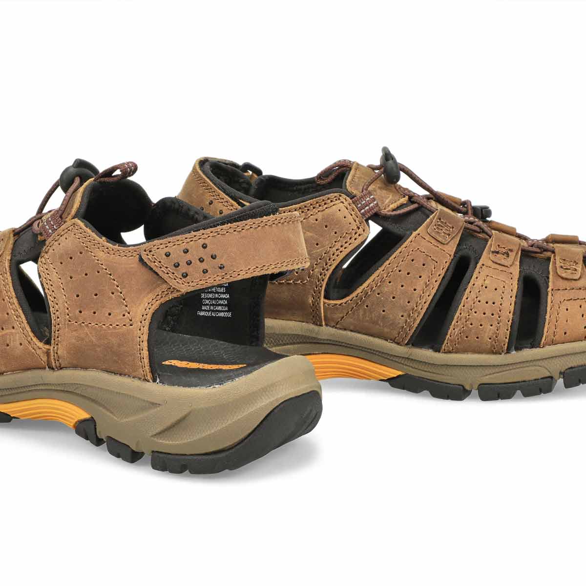 Men's Linus 2 Fisherman Sandal - Dark Taupe