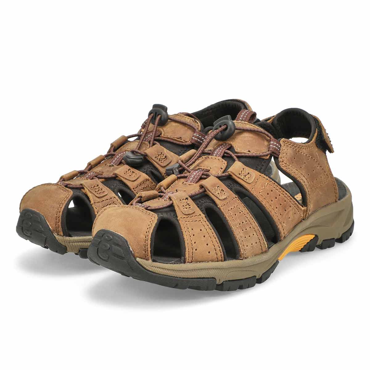 SoftMoc Men's Linus 2 Fisherman Sandal - Bla | SoftMoc.com