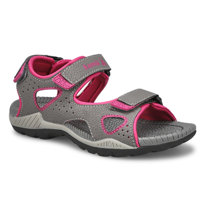 Grls Lobster 2 Sport Sandal - Dark Grey/Pink