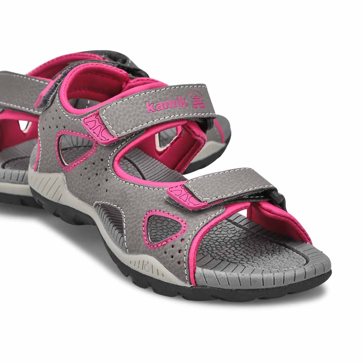 Sandale sport LOBSTER 2, gris foncé/rose, filles