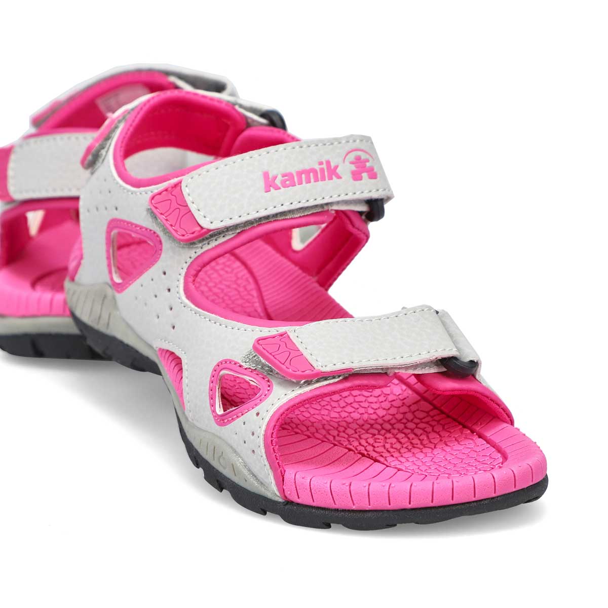 Girls' Lobster 2 Sport Sandal - Grey/Pink