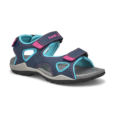 Grls Lobster 2 Sport Sandal - Light Navy