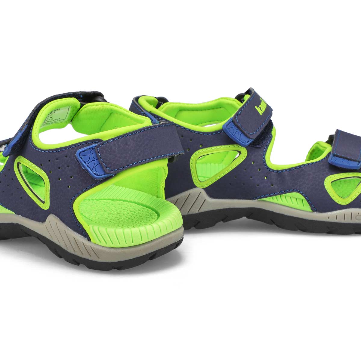 Boys' Lobster 2 Sport Sandal - Navy/Lime