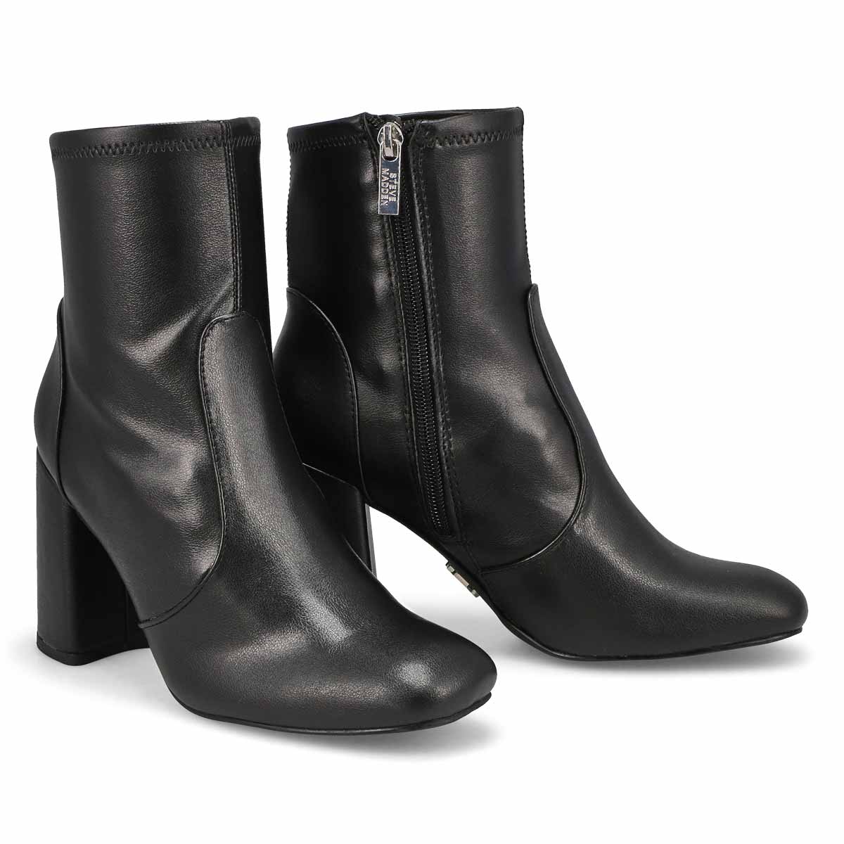 Women's Locole Heeled Ankle Boot - Black