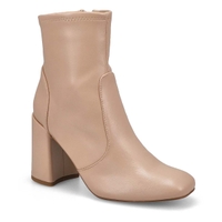 Women's Locole Heeled Ankle Boot - Natural