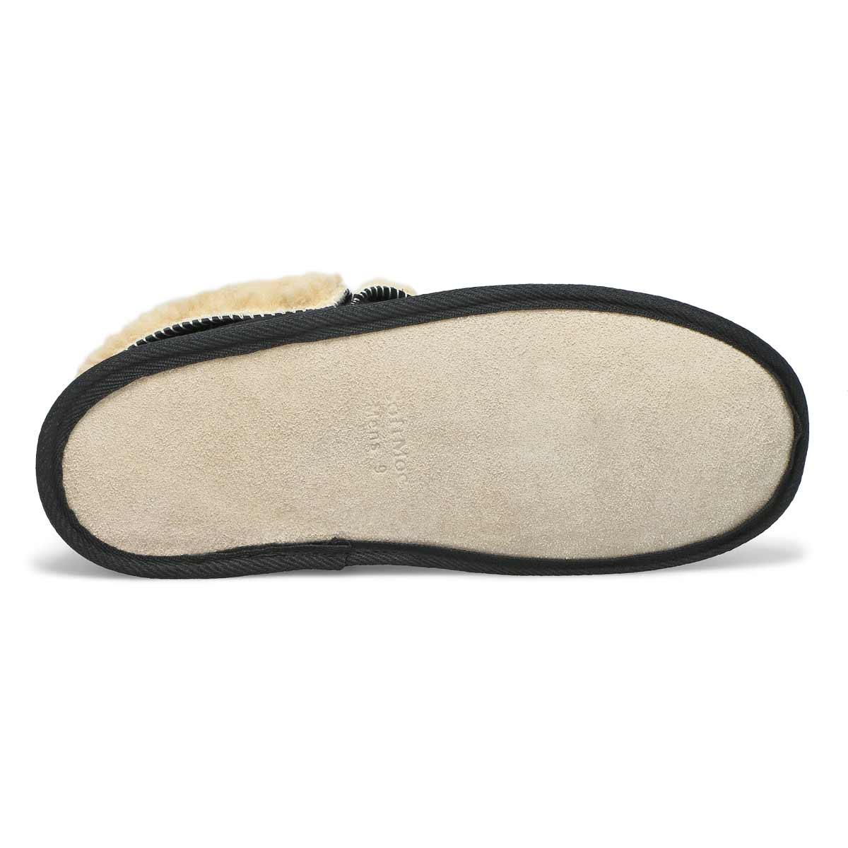 Men's Loki Closed Back Slipper - Black