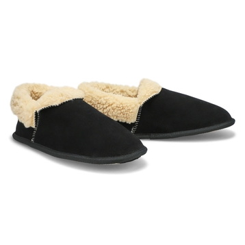 Men's Loki Closed Back Slipper - Black