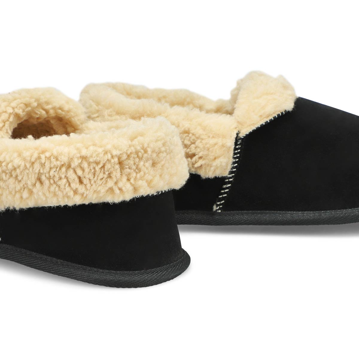 Men's Loki Closed Back Slipper - Black