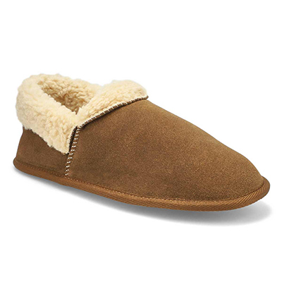 Mns Loki Closed Back Slipper - Chocolate