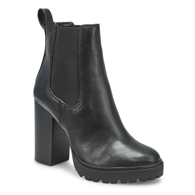 Lds Loopy Chelsea Boot - Black