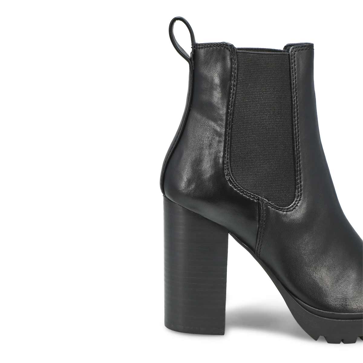 Steve Madden Womens Loopy Chelsea Boot - Blac | SoftMoc.com