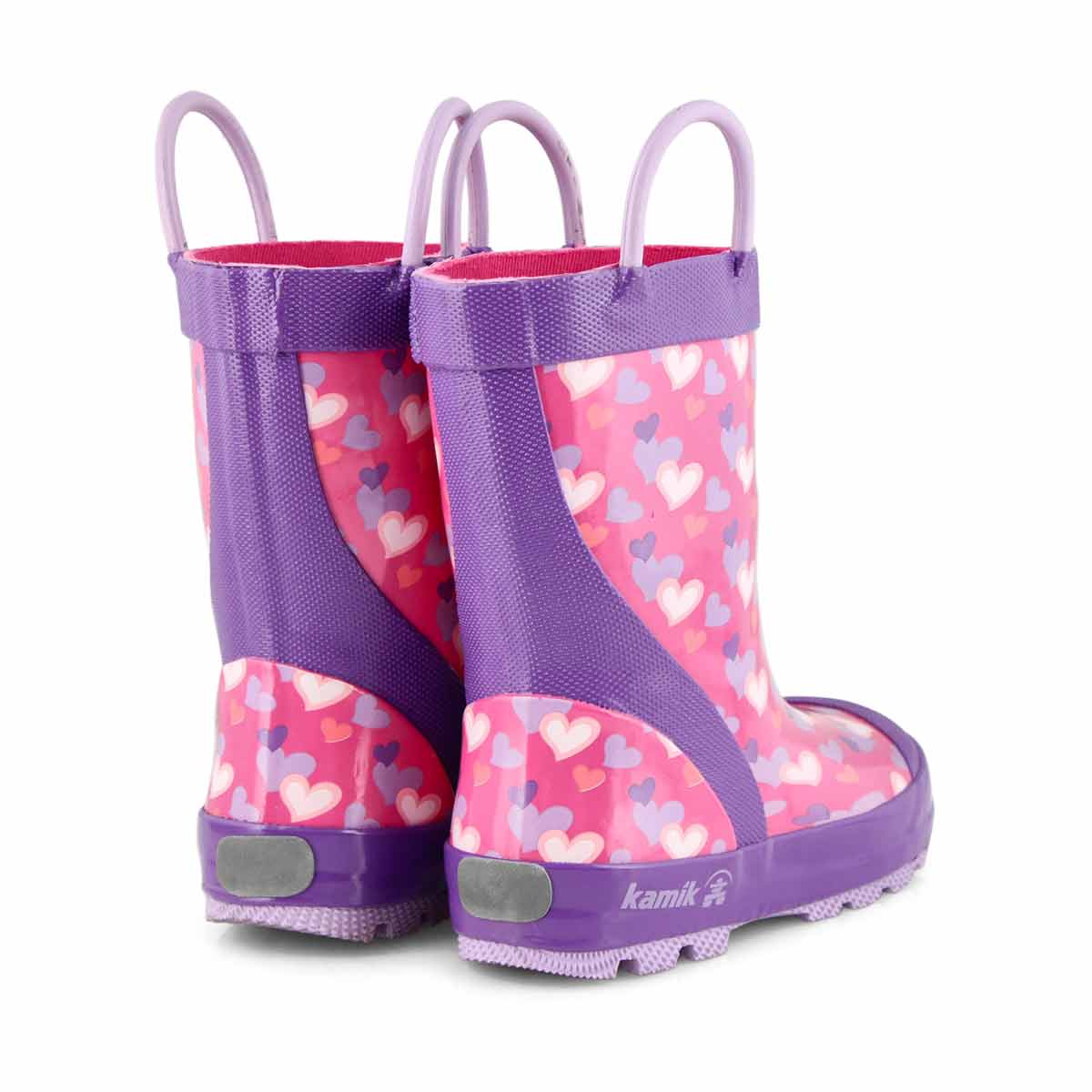 pink rain boots girls