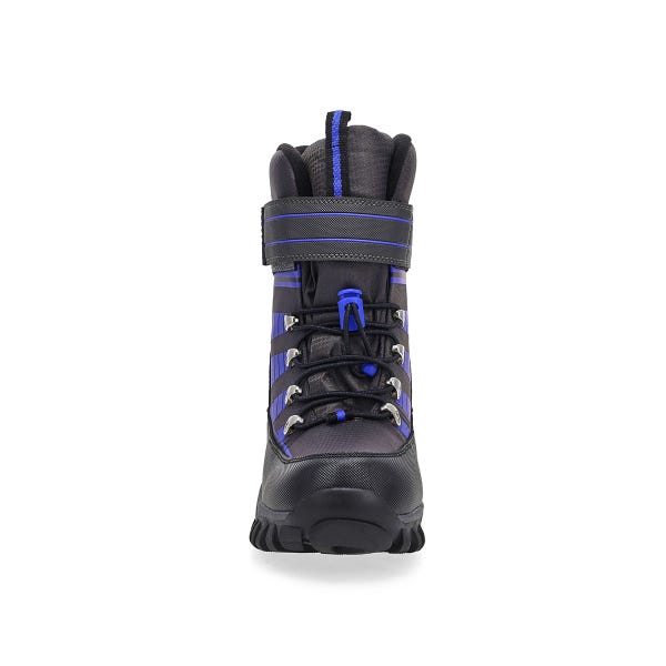 Botte d’hiver imperméable Lucas pour enfants - Noir/bleu