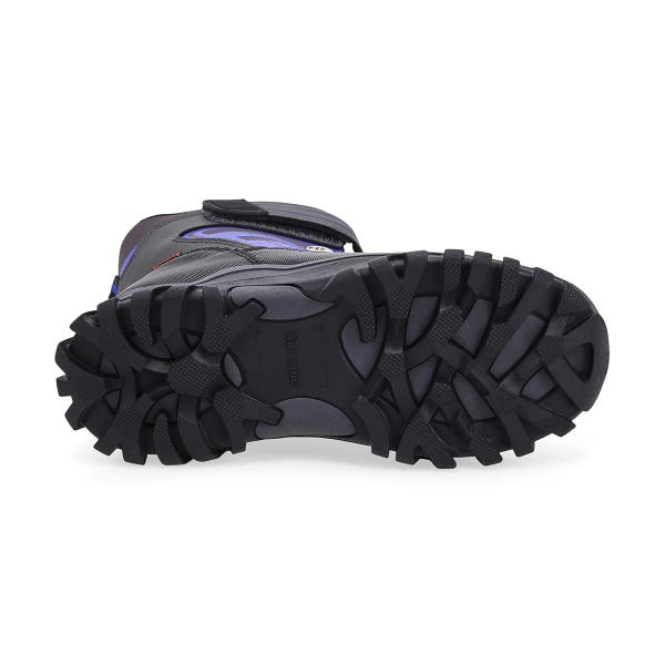 Botte d’hiver imperméable Lucas pour enfants - Noir/bleu