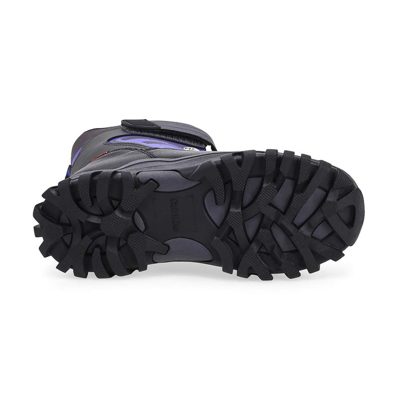 Botte d’hiver imperméable Lucas pour enfants - Noir/bleu