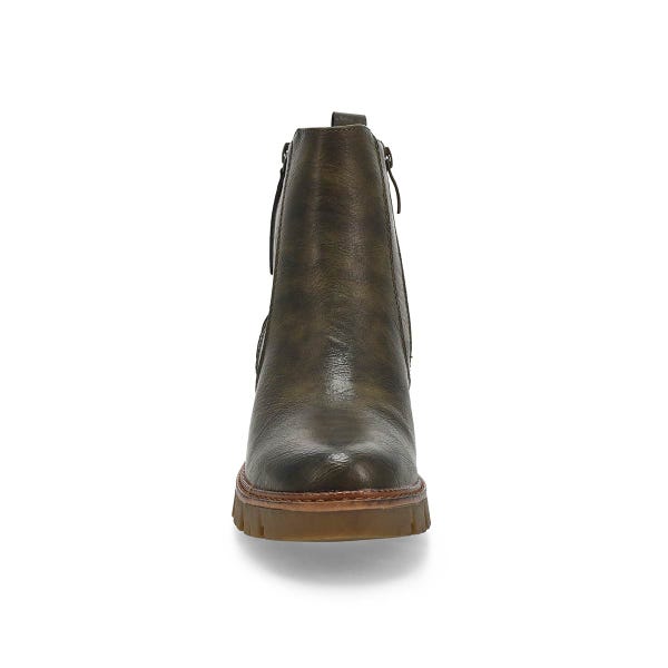 Botte végane imperméable LUCIA 01, olive, femmes