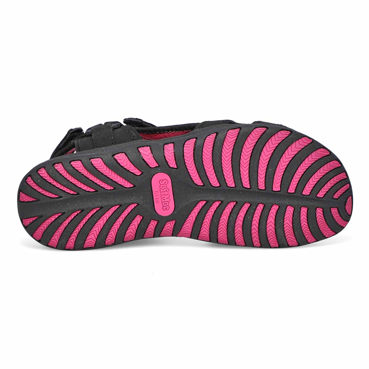 Sandale sport LUCINDA, noir/fuchsia, femmes