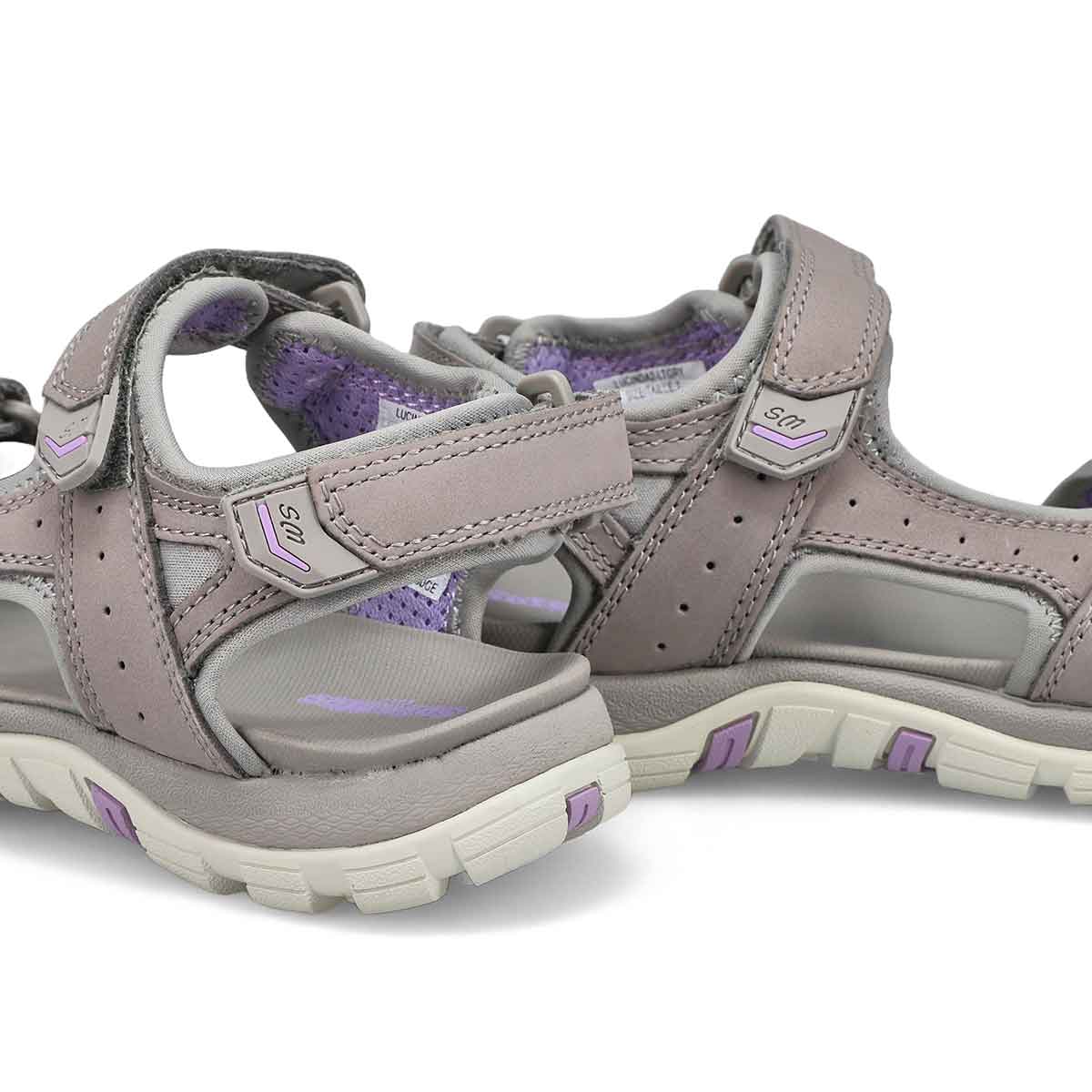 Sandale sport LUCINDA 2, gris pâle, femmes