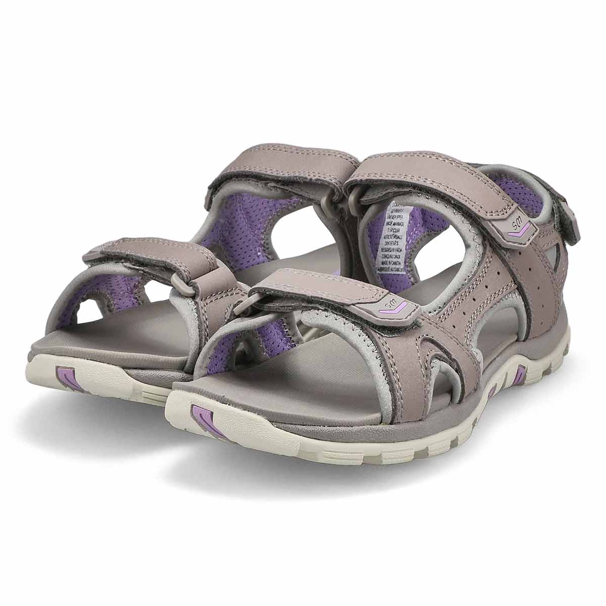 Sandale sport LUCINDA 2, gris pâle, femmes