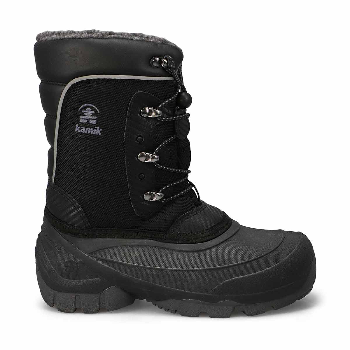 Boys'  Luke 3 Waterproof Winter Boot- Black