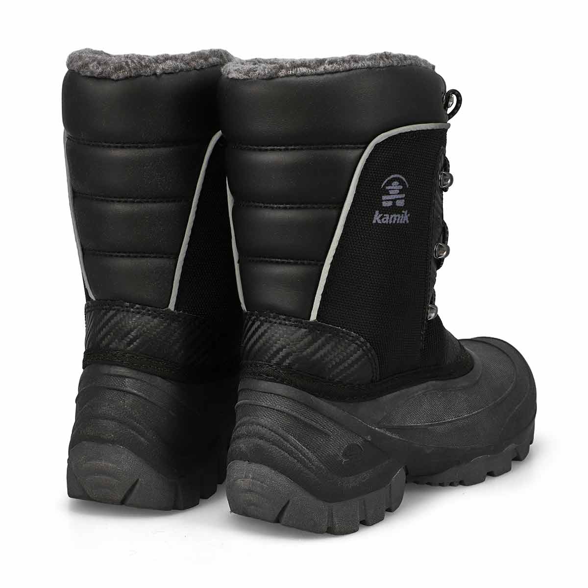 Boys'  Luke 3 Waterproof Winter Boot- Black