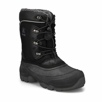 Boys'  Luke 3 Waterproof Winter Boot- Black