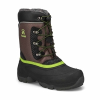 Boys'  Luke 3 Waterproof Winter Boot- Charcoal