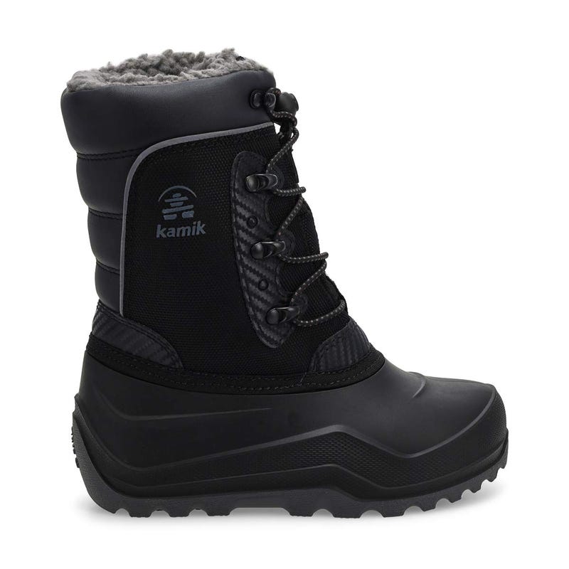 Boys' Luke 4 Waterproof Winter Boot - Black