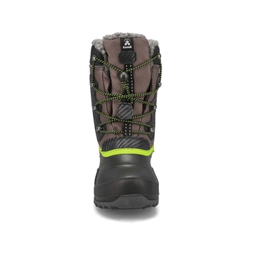 Botte d'hiver imperméable LUKE 4, anthracite, garç