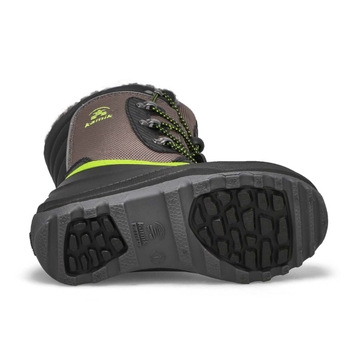 Botte d'hiver imperméable LUKE 4, anthracite, garç
