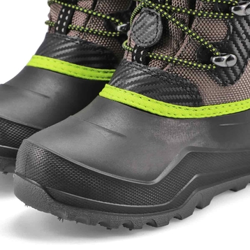 Botte d'hiver imperméable LUKE 4, anthracite, garç