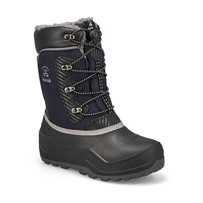 Botte d'hiver imperméable Luke 4, marine, garçons