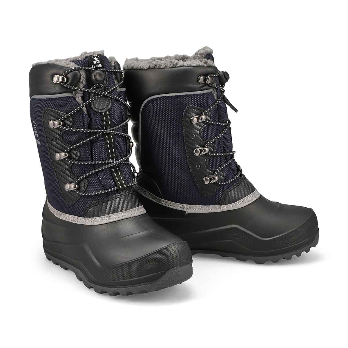 Botte d'hiver imperméable LUKE 4, marine, garçons