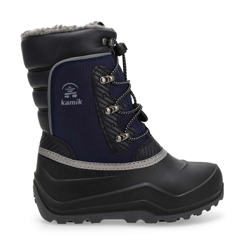 Boys' Luke 4 Waterproof Winter Boot - Navy