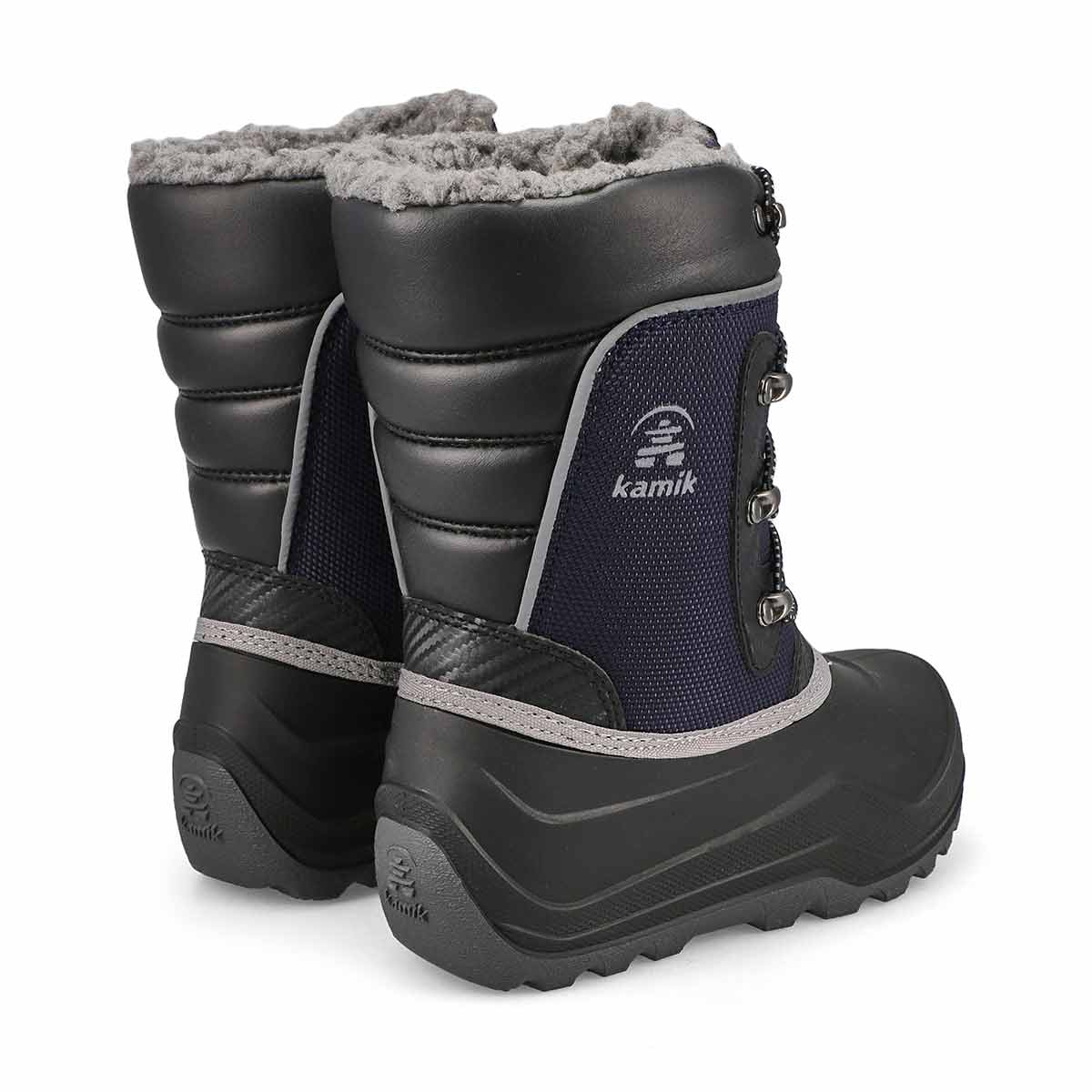 Botte d'hiver imperméable LUKE 4, marine, garçons