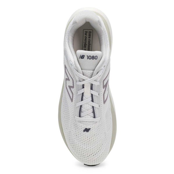 Men's 1080v15 Lace Up Performance Sneaker - White/Truffle Salt
