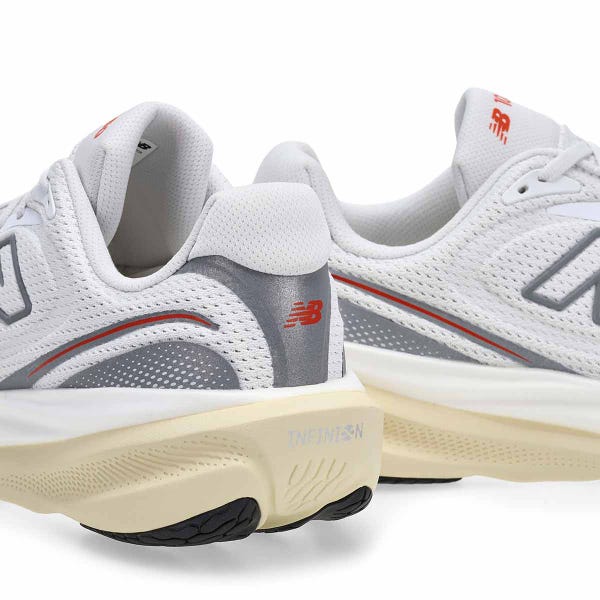 Espadrille de performance homme 1080v15 – Blanc/Flamme néon