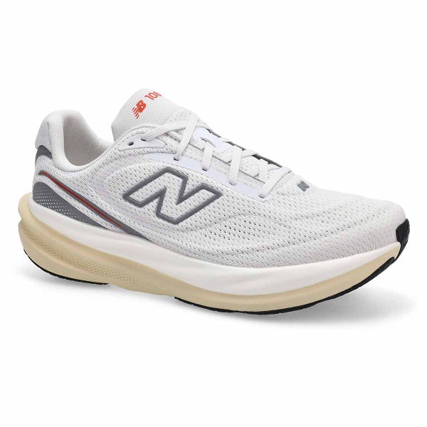 Espadrille de performance homme 1080v15 – Blanc/Flamme néon