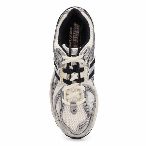 Espadrilles à lacets pour homme 1906R - Argent métallisé/Noir/Sel de mer