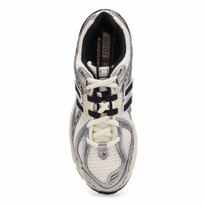 Espadrilles à lacets pour homme 1906R - Argent métallisé/Noir/Sel de mer